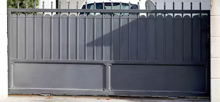 Metal Driveway Gate Installation Indio